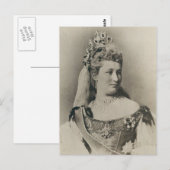 Keizerin Augusta Victoria van Duitsland #013D Briefkaart (Voorkant / Achterkant)