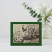 Keizerin Elisabeth rijdend paard sidesaddle #013SS Briefkaart (Staand voorkant)