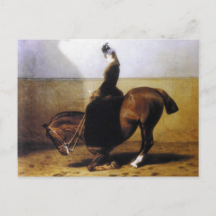 Keizerin Elisabeth rijdend paard sidesaddle #027SS Briefkaart