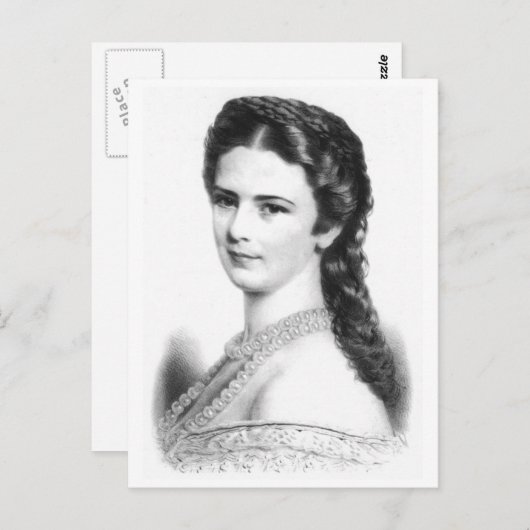 Keizerin Elisabeth - Sissi - Sisi van Oostenrijk # Briefkaart (Voorkant / Achterkant)