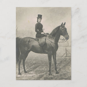 Keizerin Elisabeth van Oostenrijk sidesaddle Brief Briefkaart