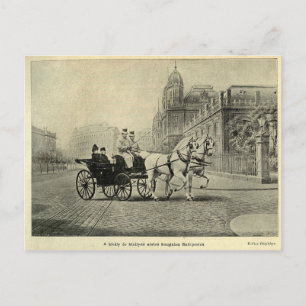 Keizerin Elisabeth van Oostenrijk - Sissi, Boedape Briefkaart