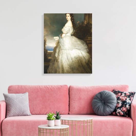 Keizerin Elizabeth Canvas Afdruk (Insitu (Woonkamer))