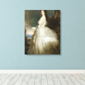 Keizerin Elizabeth Canvas Afdruk (Insitu (Houten vloer))