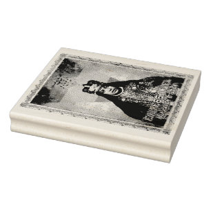 Keizerin Menen Jah Rastafari Houten Kunst Stempel