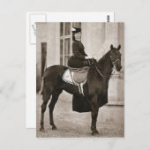 Keizerin Sissi rijpaard sidesaddle #024SS Briefkaart (Voorkant / Achterkant)