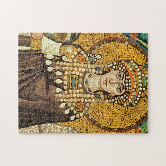 Keizerin Theodora Byzantijnse mozaïek icoon Legpuzzel (Horizontaal)
