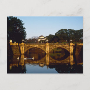 Keizerlijk Paleis, Nijubashi-brug, Tokio, Japan Briefkaart