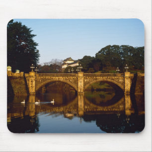 Keizerlijk Paleis, Nijubashibrug, Tokio, Japan Muismat