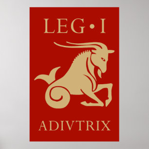 Keizerlijk Romeins leger - Legio I Adiutrix Poster