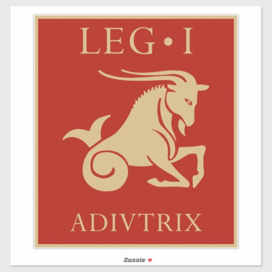Keizerlijk Romeins leger - Legio I Adiutrix Sticker (Vel)