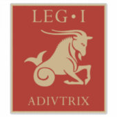 Keizerlijk Romeins leger - Legio I Adiutrix Sticker (Voorkant)