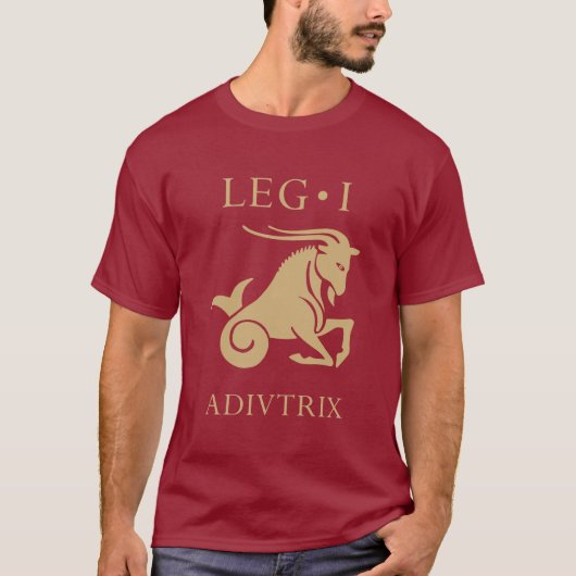 Keizerlijk Romeins leger - Legio I Adiutrix T-shirt (Voorkant)