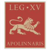 Keizerlijk Romeins leger - Legio XV Apollinaris Sticker (Voorkant)