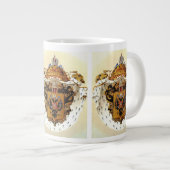 Keizerlijk Rusland mindere wapenschild Extra Grote Beker (Voorkant rechts)