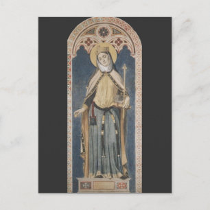 Keizerlijke genade kunst Sint Adelheid van Italië Briefkaart