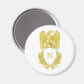 Keizerlijke Napoleon I Eagle Embleem Magnet Magneet (Voorkant / Achterkant)