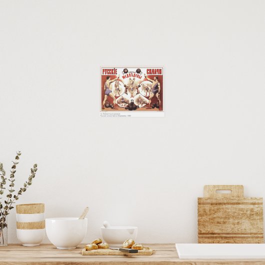 keizerlijke Russische reclame Poster (Keuken)