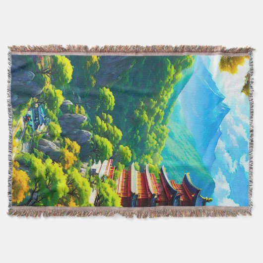 Keizerlijke rust: omhelzing van Natuur Deken (Voorkant)