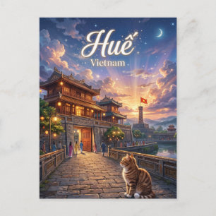 Keizerlijke Stad Huế Vietnam Briefkaart