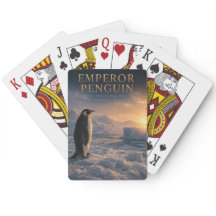 Keizerpinguïn Antarctisch Ijs DIEREN Pokerkaarten