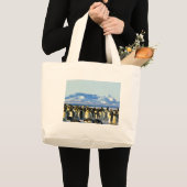 keizerpinguïns grote tote bag (Voorkant (product))