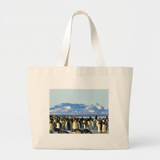 keizerpinguïns grote tote bag (Voorkant)