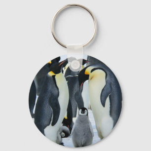 keizerpinguïns sleutelhanger