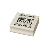 Keizerspinguïn houdt voor altijd van vogels rubberstempel (Stempel)