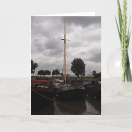 Keizerstaf op een grijze dag kaart