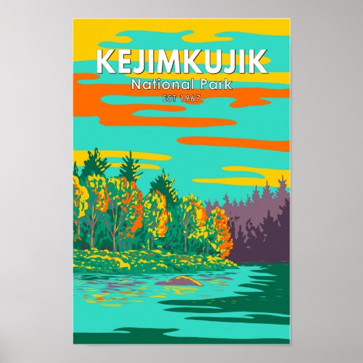 Kejimkujik National Park Poster (Voorkant)