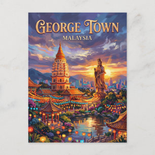 Kek Lok Si Tempel Maleisië Briefkaart