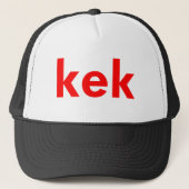 kek trucker pet (Voorkant)