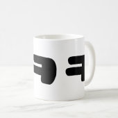 KEKEKE ㅋ ㅋ Korean Slang Koffiemok (Voorkant rechts)