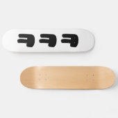 KEKEKE ㅋ ㅋ Korean Slang Skateboard (Horizontaal)