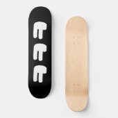 KEKEKE ㅋ ㅋ Korean Slang Skateboard (Voorkant)