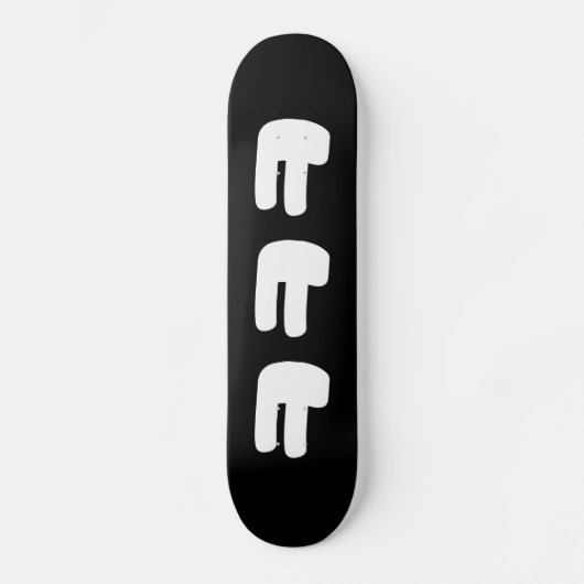 KEKEKE ㅋ ㅋ Korean Slang Skateboard (Voorkant)