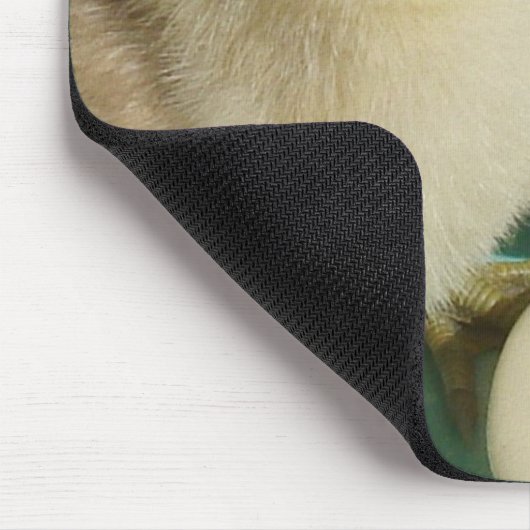 Kekuiken en eieren van varkens 2 muismat (Hoek)