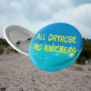 Keky zee zwemmers geven koud water zwemmen ronde button 5,7 cm