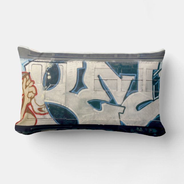 Kel1st Classic Graffiti Lumbar Coussin (Recto)
