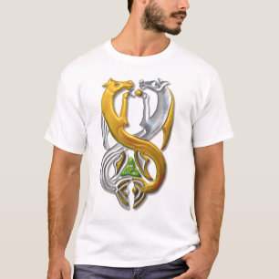 Kelaartgoud en zilver t-shirt