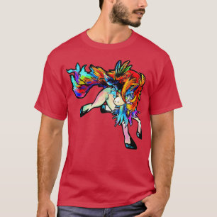 Keldeo waterverf SPRITE-kunst T-shirt