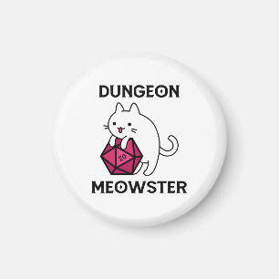 Kelder Meowster Kat Grappig Magneet