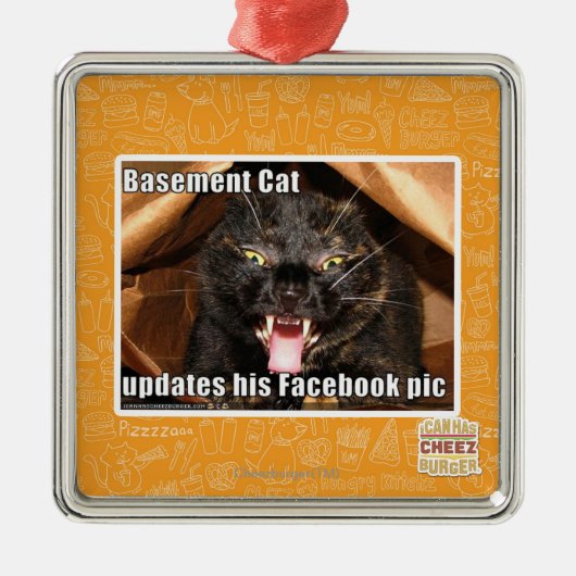 kelder metalen ornament (Voorkant)