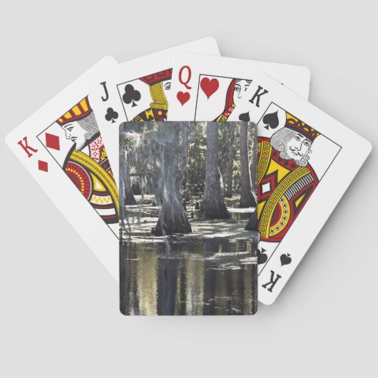 Keldercipres Pokerkaarten (Achterkant)