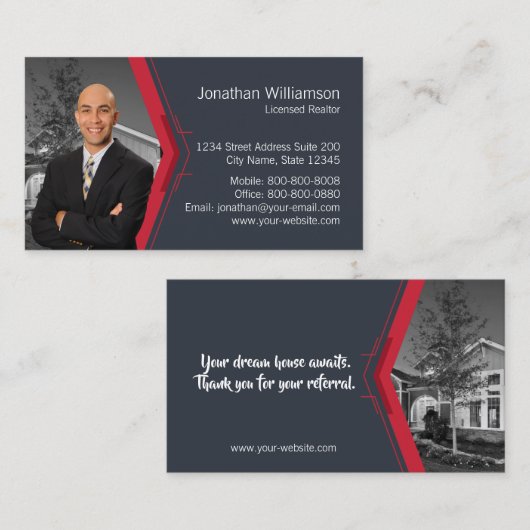 Keler Williams Realty Visitekaartje (Voorkant / Achterkant)