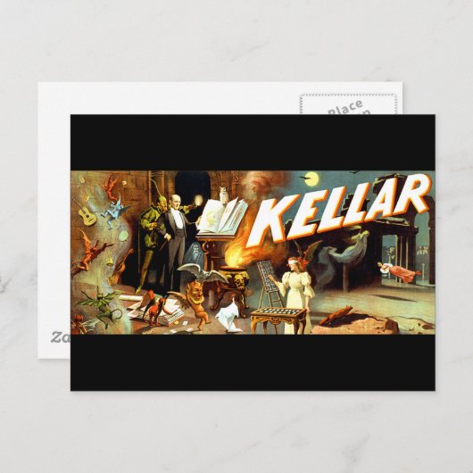 KELLAR BRIEFKAART (Voorkant / Achterkant)