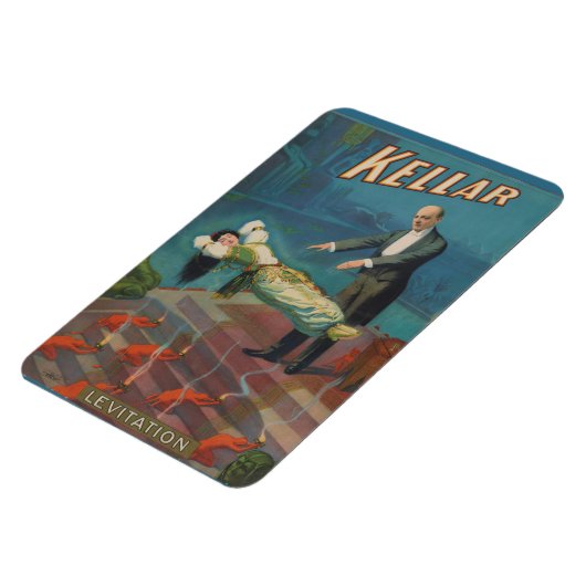 Kellar de Magician Levitation Magnet Magneet (Linkerzijde)