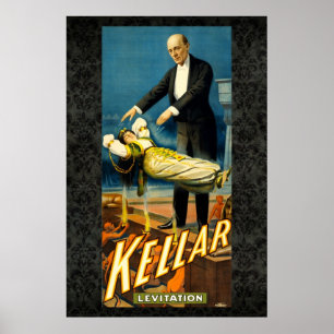 Kellar de Magicische Reissue  36 x 24 Poster