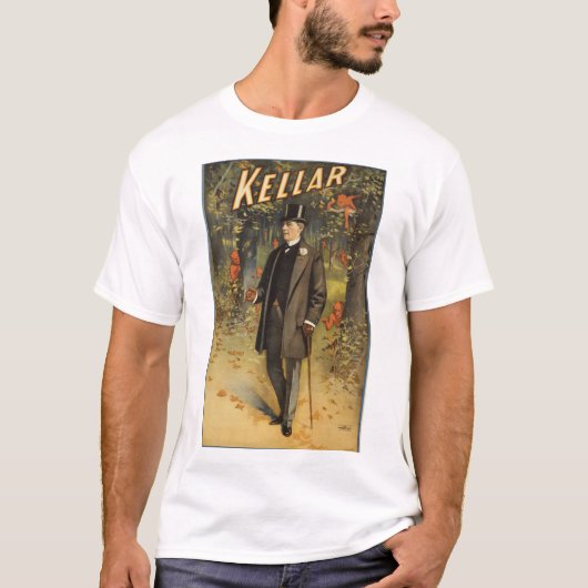 Kellar de tovenaar Een wandeling in de Bossen T-shirt (Voorkant)